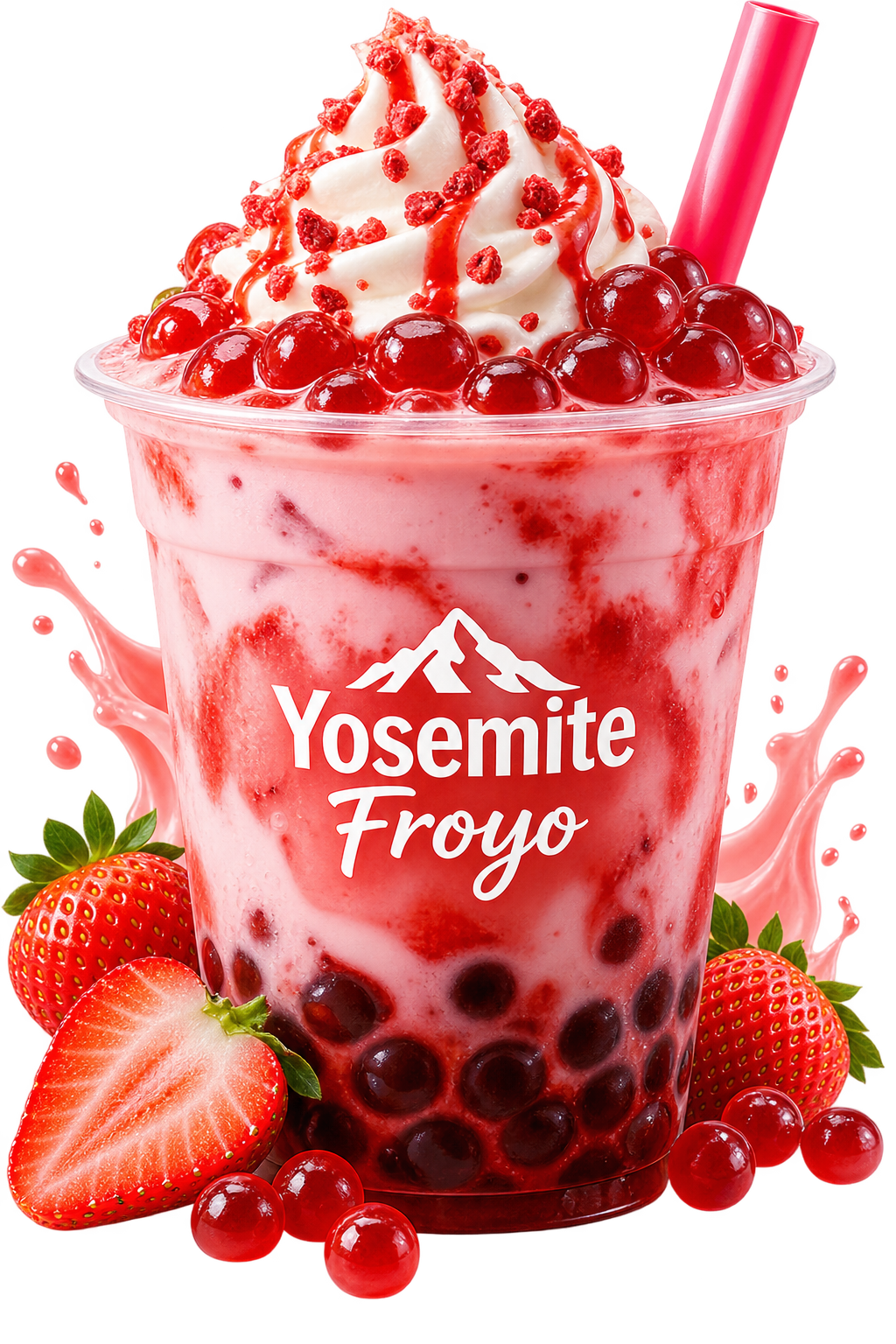 Strawberry Boba
